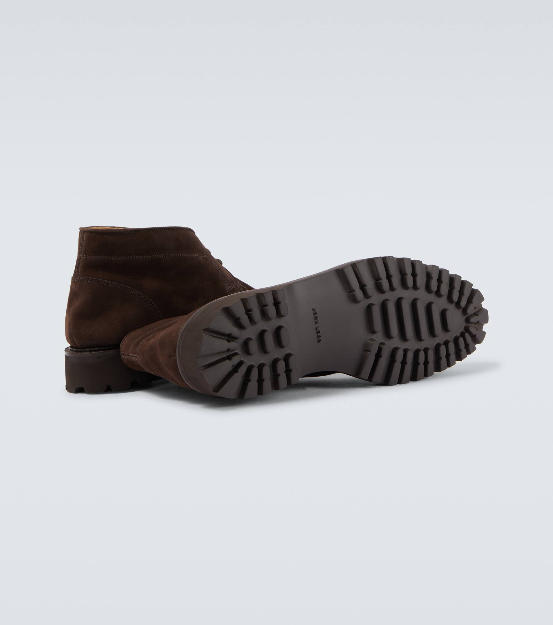 Suede desert boots - 7