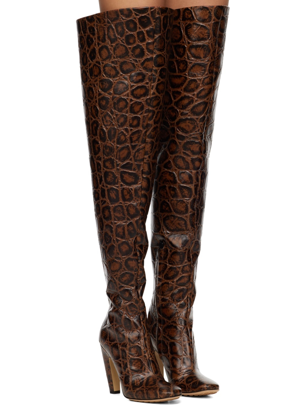 Brown Canalazzo Over-The-Knee Boot - 4