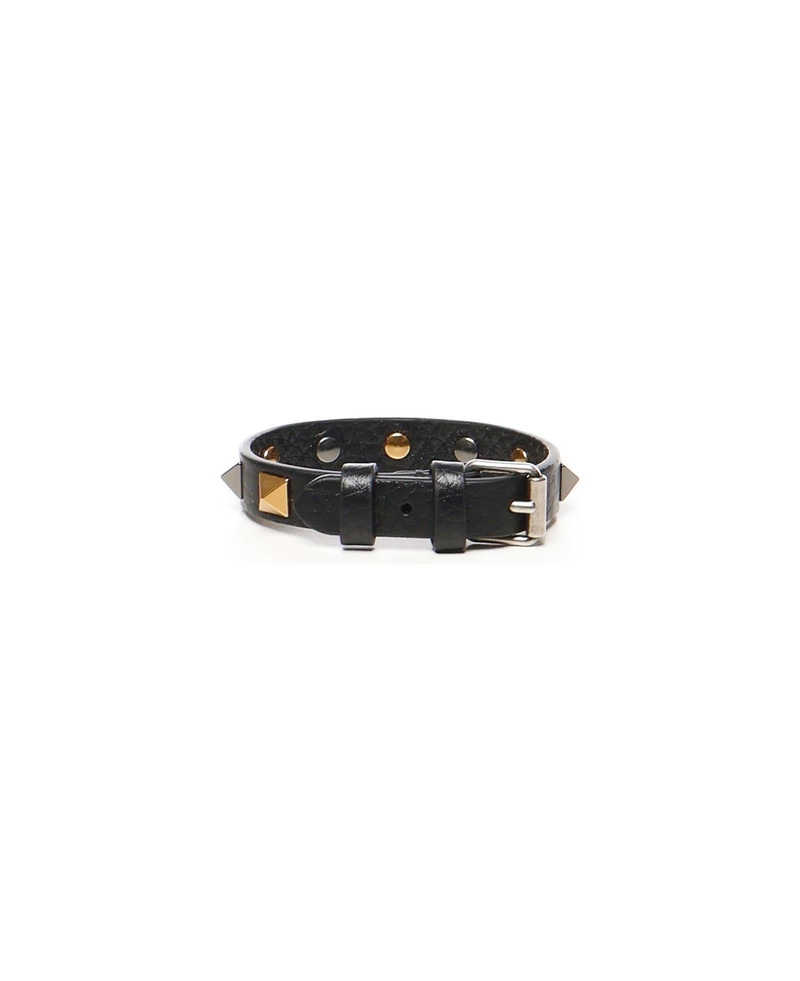 Valentino Rockstud Bracelet In Calfskin outlook