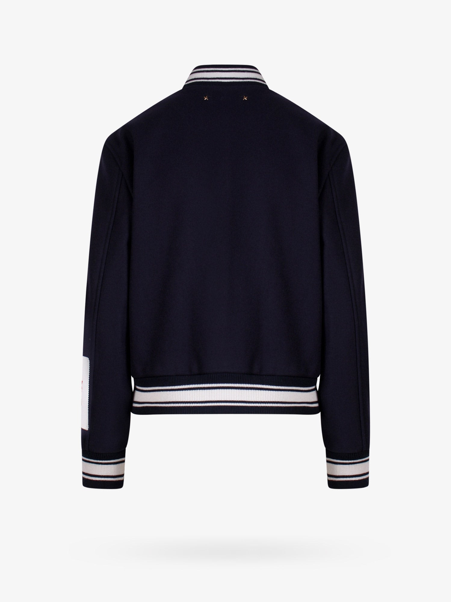 Golden Goose Deluxe Brand Wool Blend Bomber With Embroidered Logo - 2