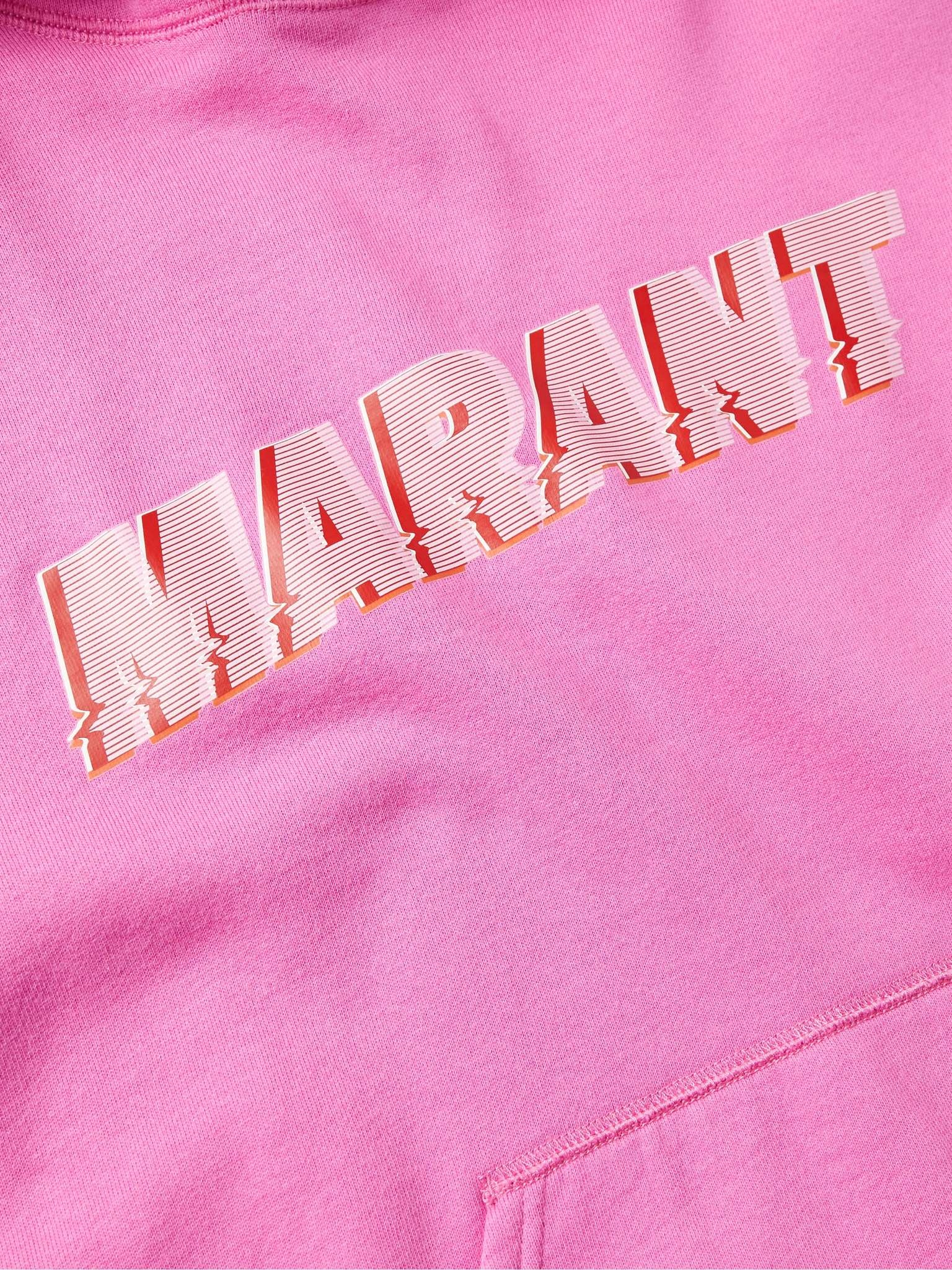 Flash Logo-Print Cotton-Blend Jersey Hoodie - 3