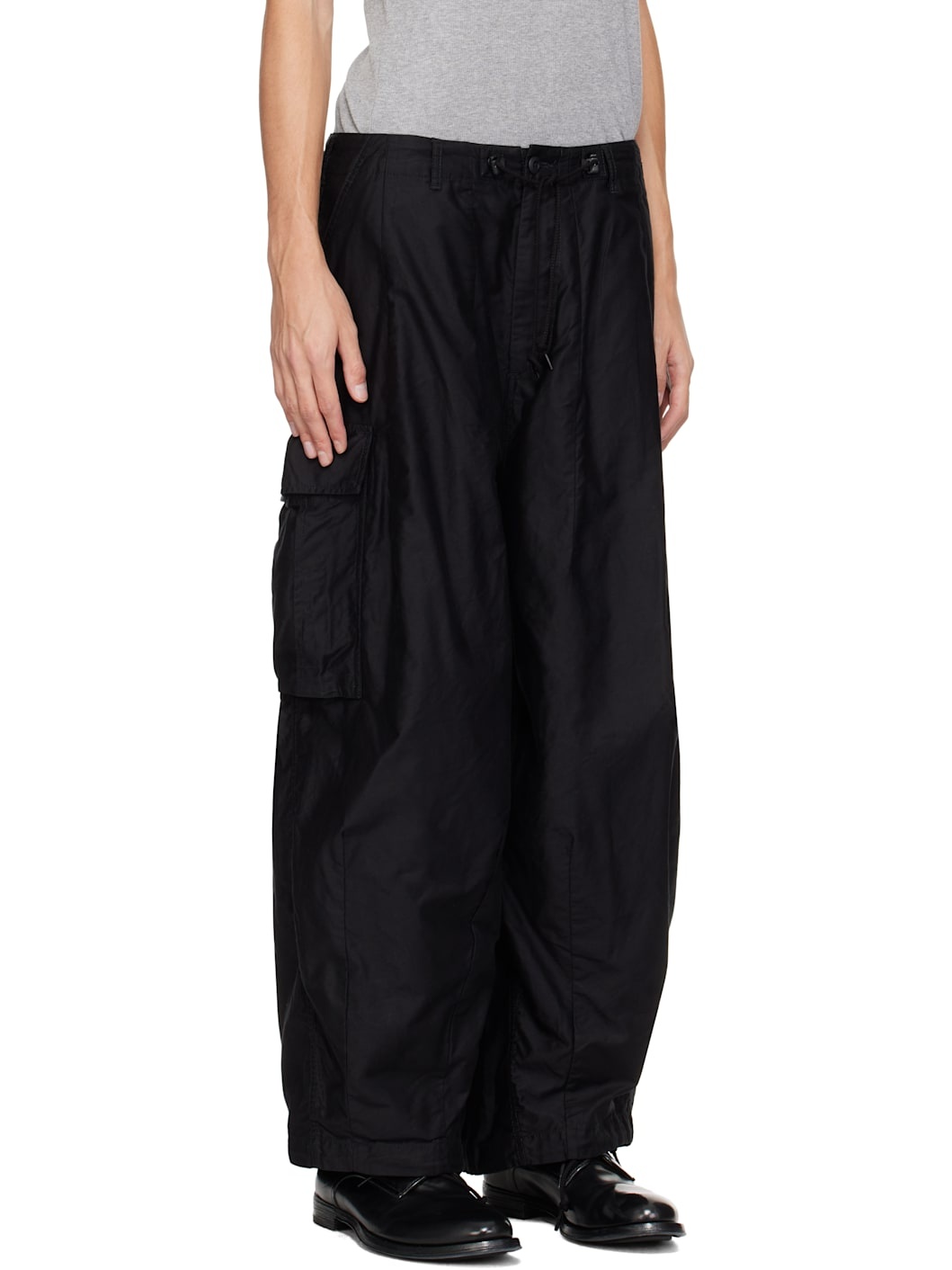 Black H.D. Cargo Pants - 2