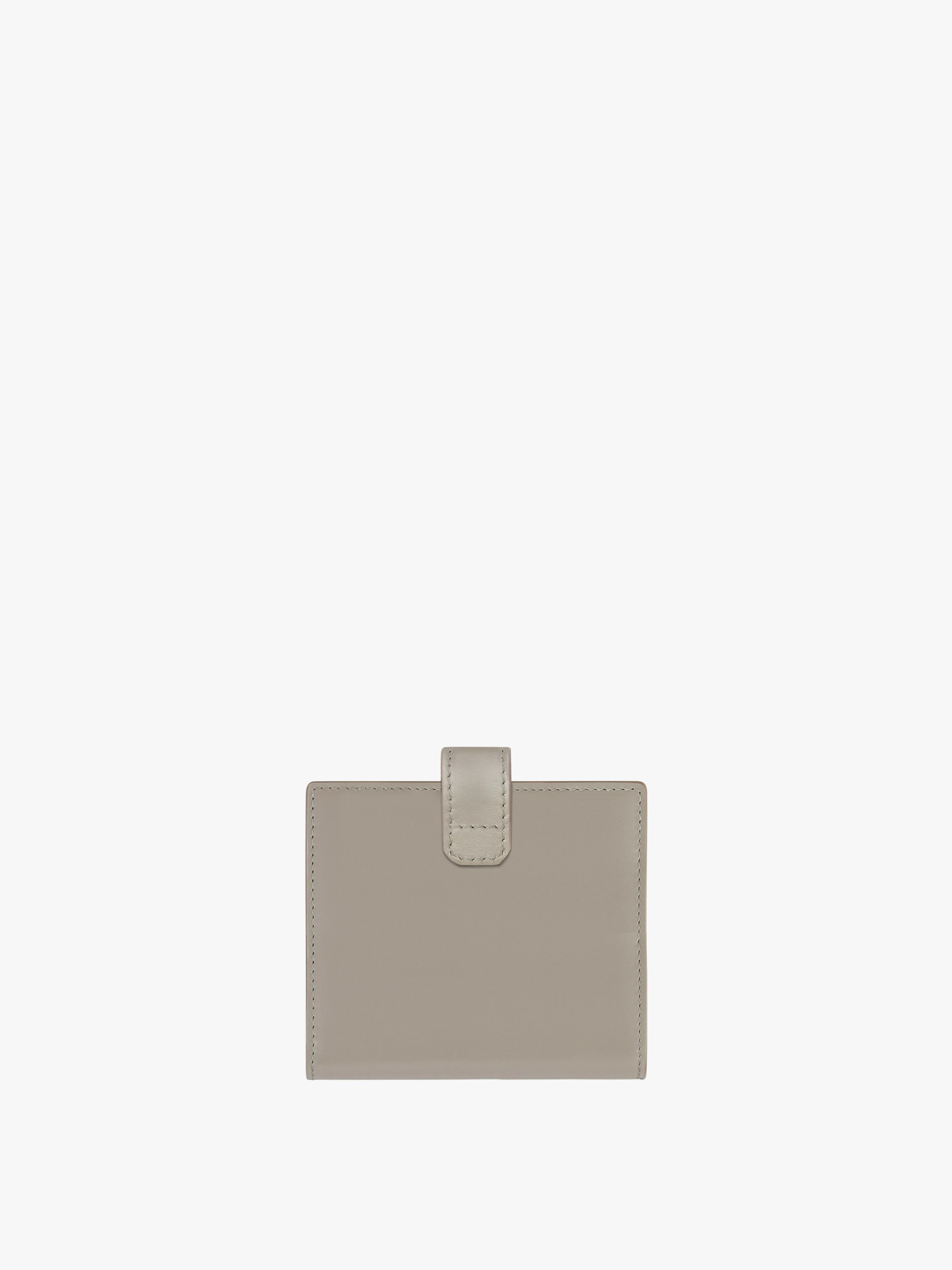 SMALL 4G WALLET IN BOX LEATHER - 3
