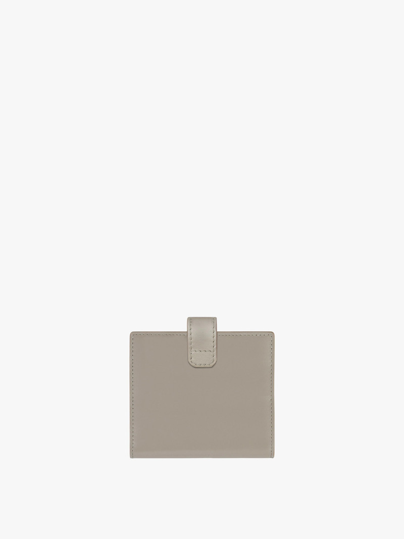 SMALL 4G WALLET IN BOX LEATHER 3