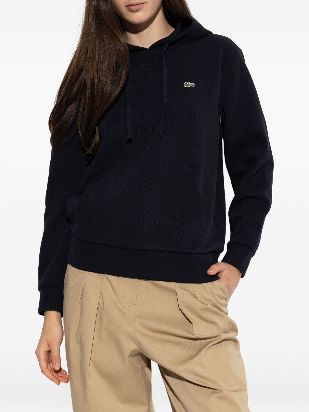 logo-detail hoodie - 3
