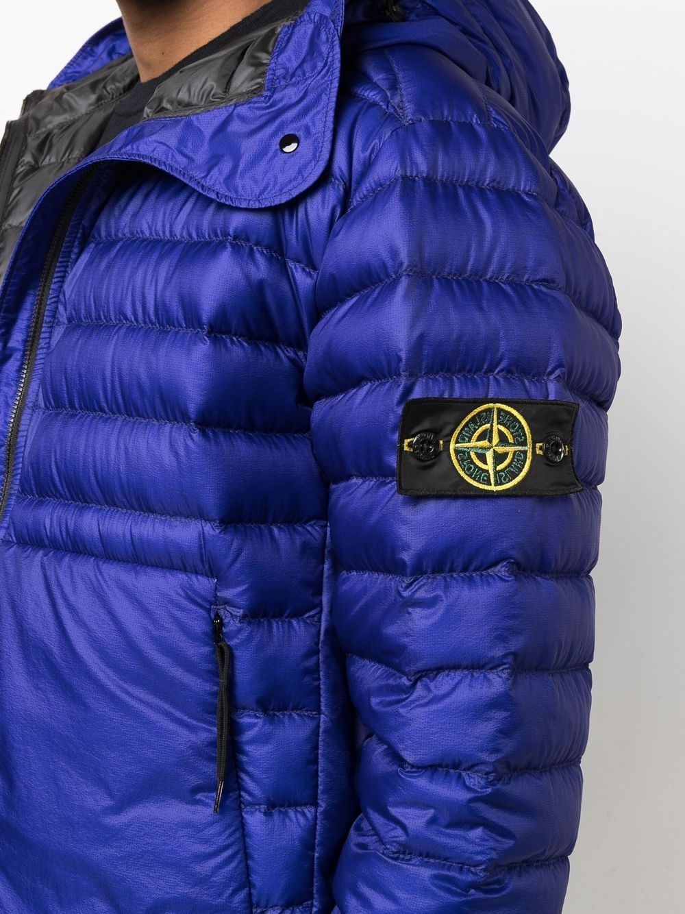 Compass-logo padded jacket - 5