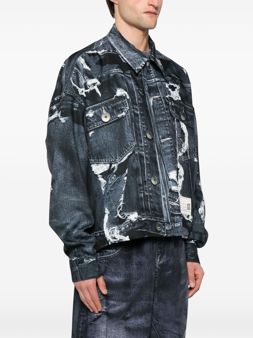 Trompe l'oeil jacket - 3
