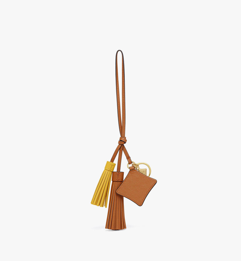 MCM Leather Tassel Charm outlook