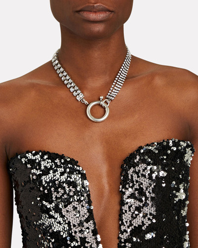 Isabel Marant Crystal Clasp Necklace outlook