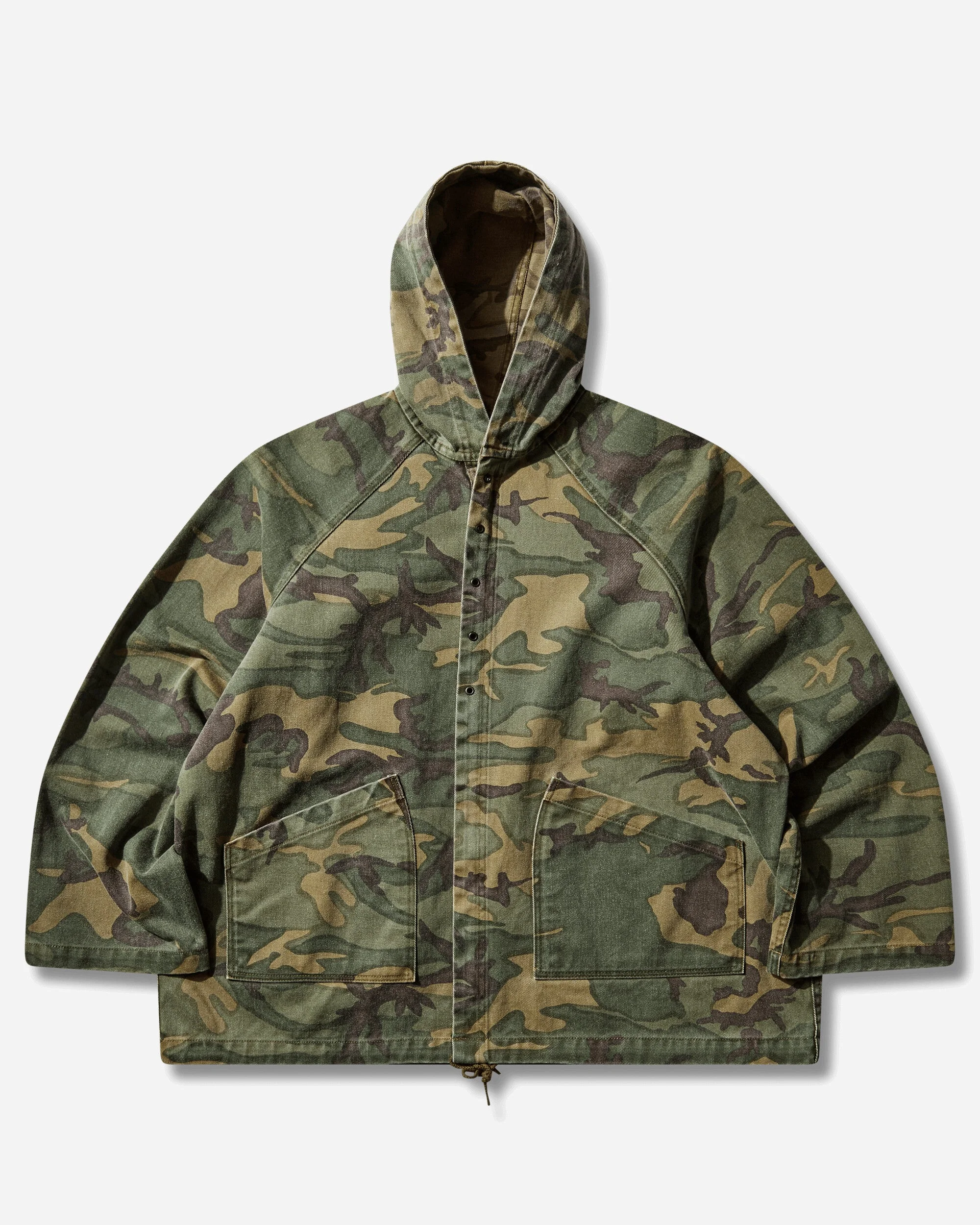 Men's Reversible Hooded Coat Camo - 1