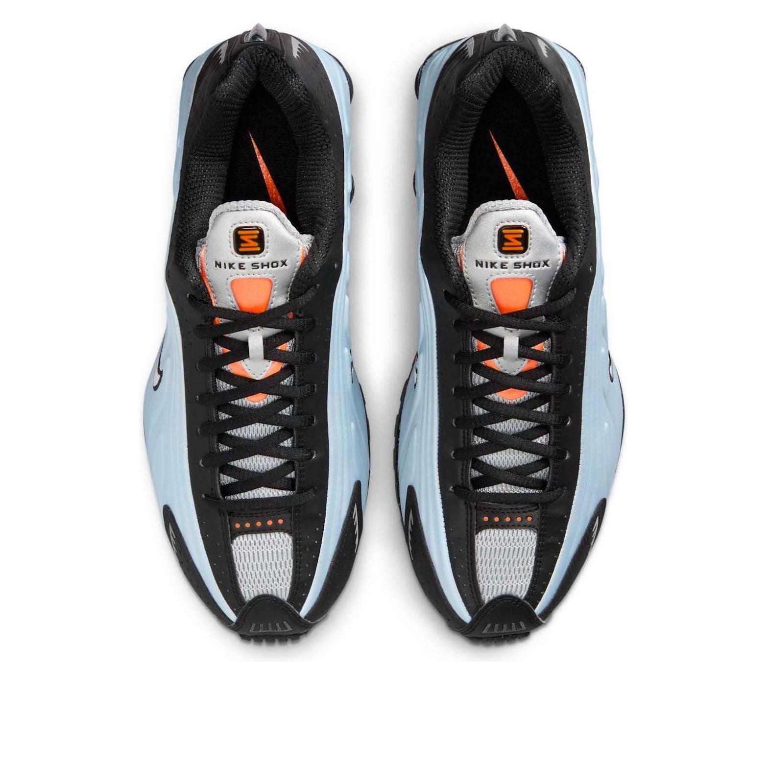 (WMNS) Nike Shox R4 'Blue Tint Total Orange' AR3565-401 - 4
