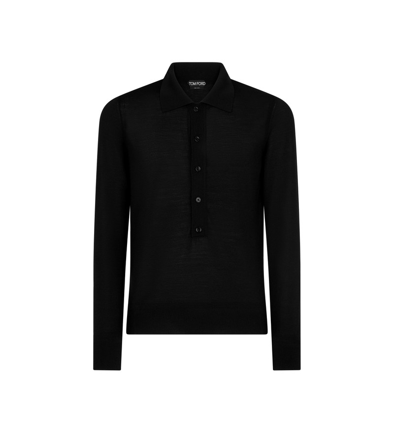 MERINO SILK POLO 1