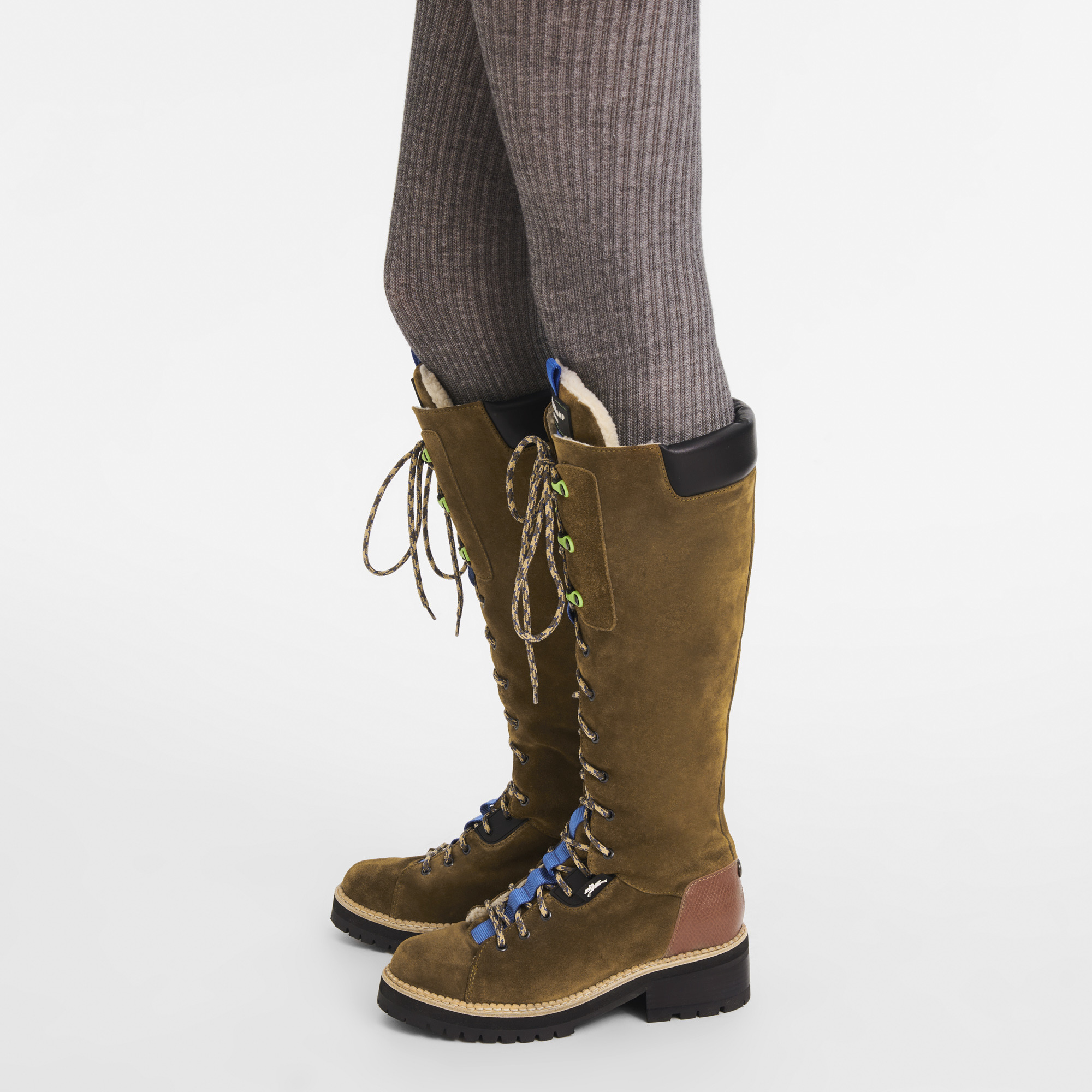 Le Pliage baroudeuse Boots Tobacco - Leather - 5