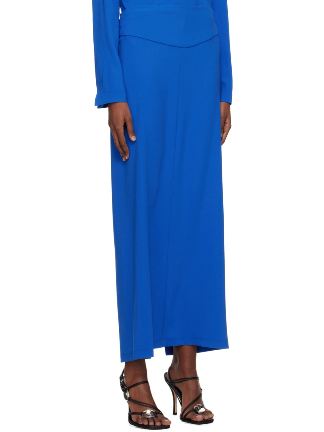 SSENSE Work Capsule – Blue Staple Maxi Skirt - 2
