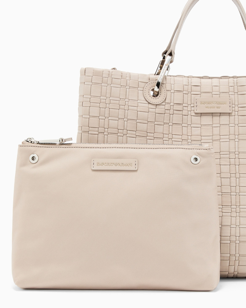 MYEA MEDIUM SHOPPER BAG IN WOVEN NYLON 6