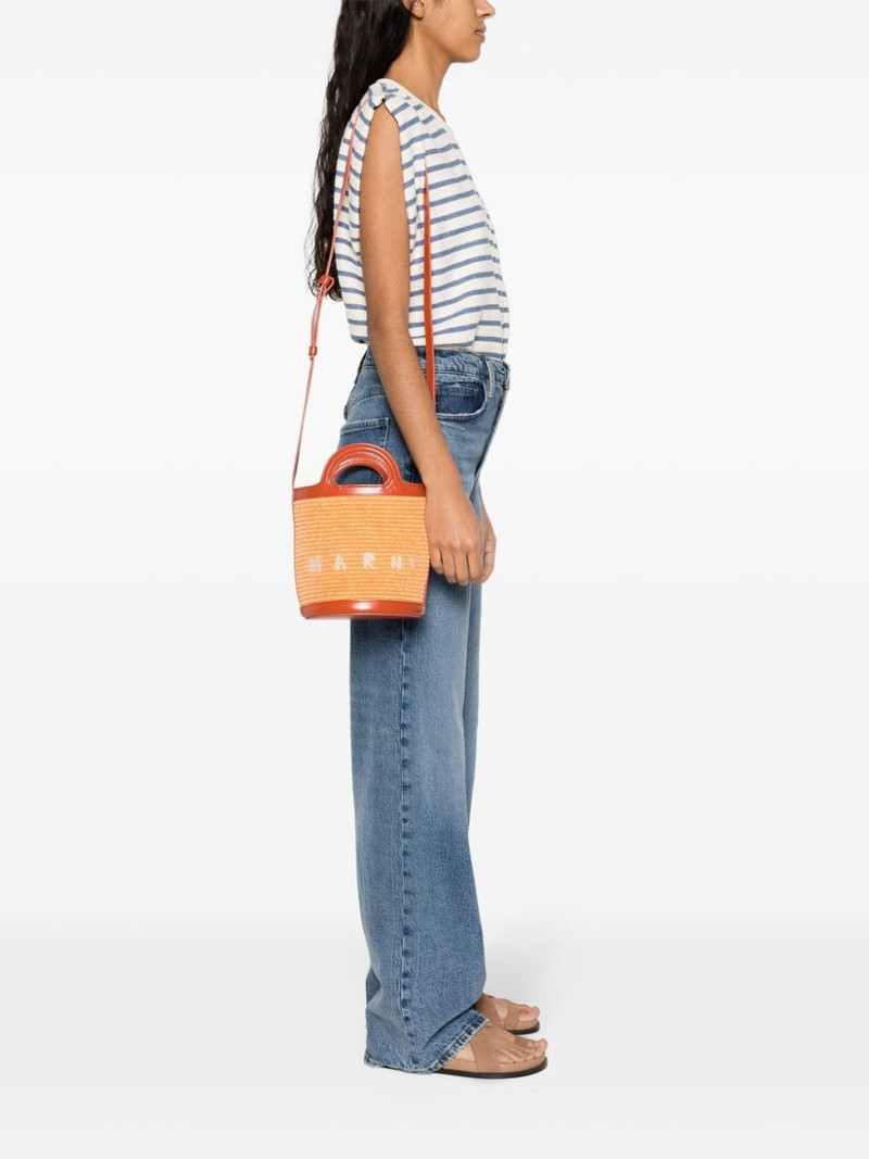 Marni mini Tropicalia bucket bag outlook