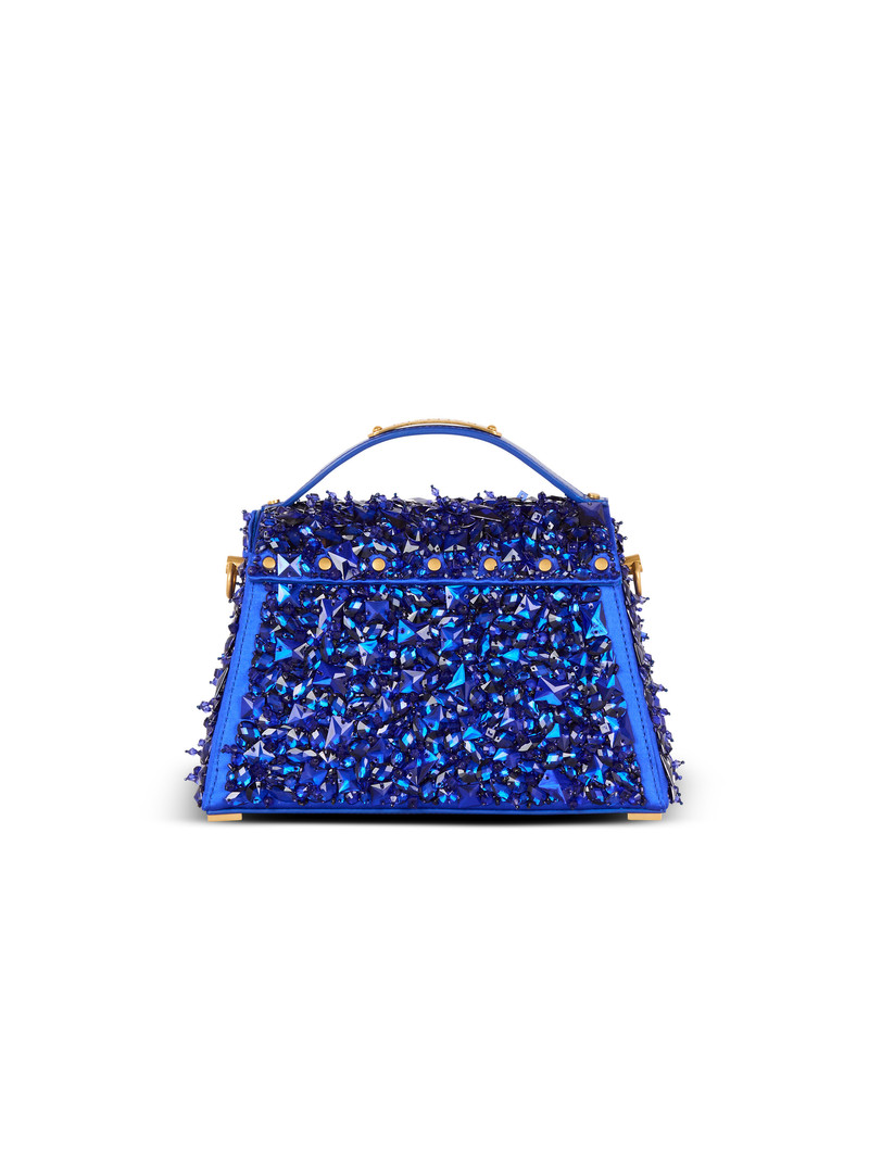 B-Buzz Dynasty bag in leather and embroidered satin 4