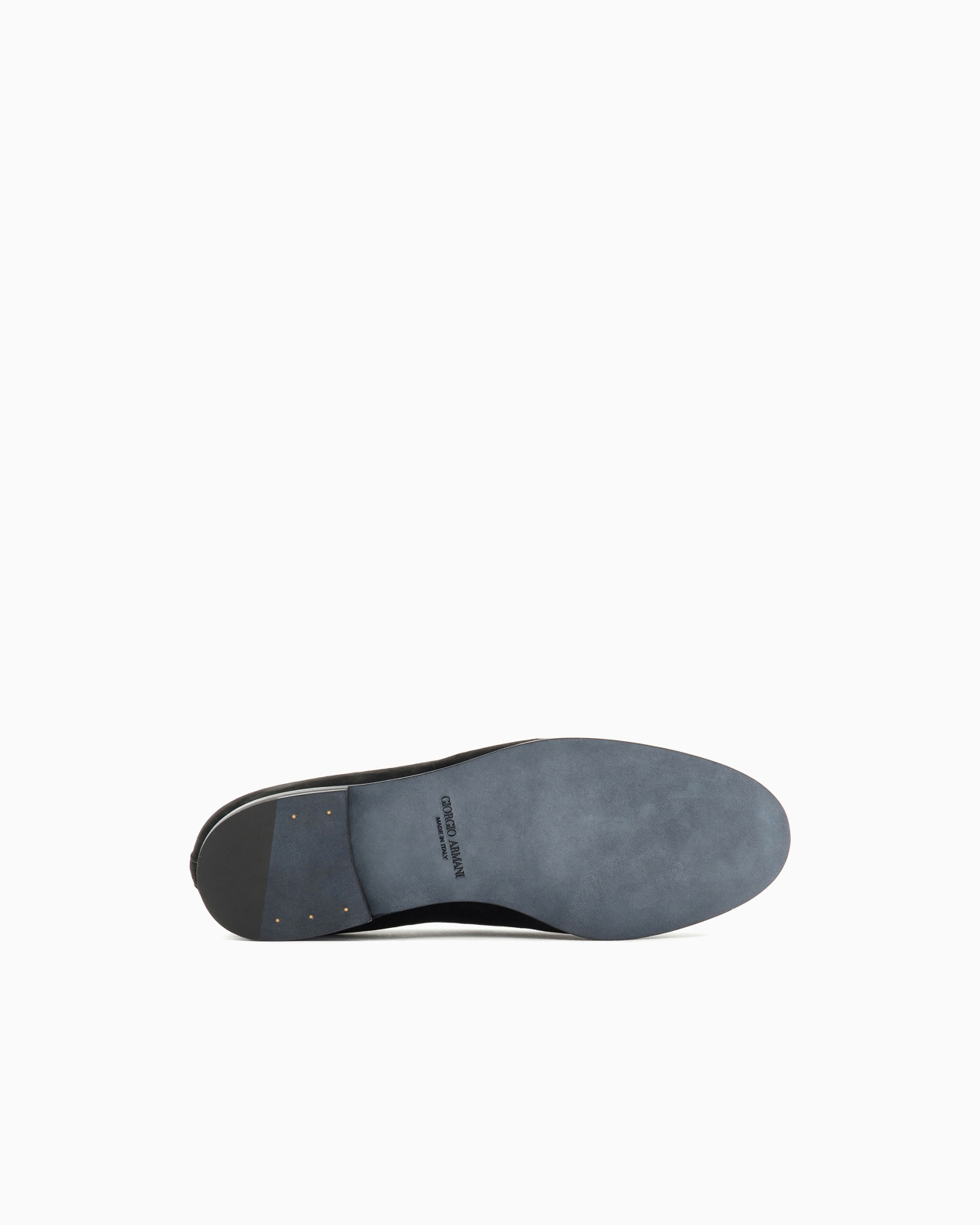 Suede loafers with embroidered logo - 6
