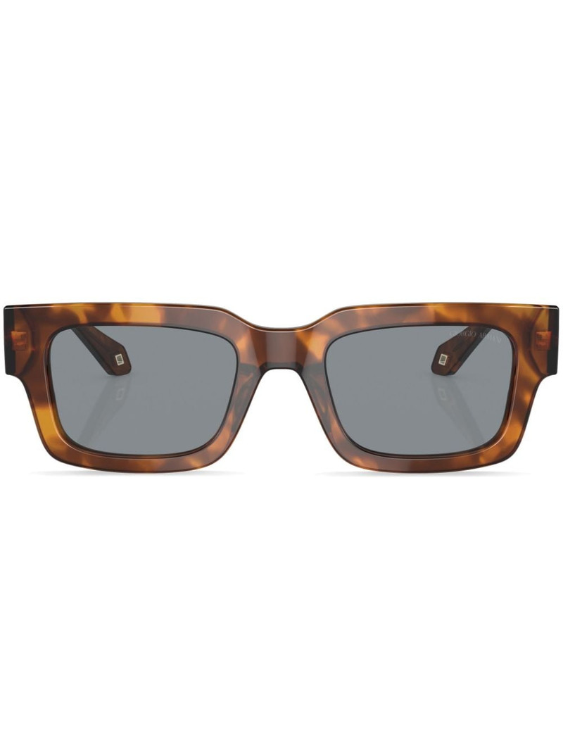rectangle-frame tinted-lenses sunglasses 1