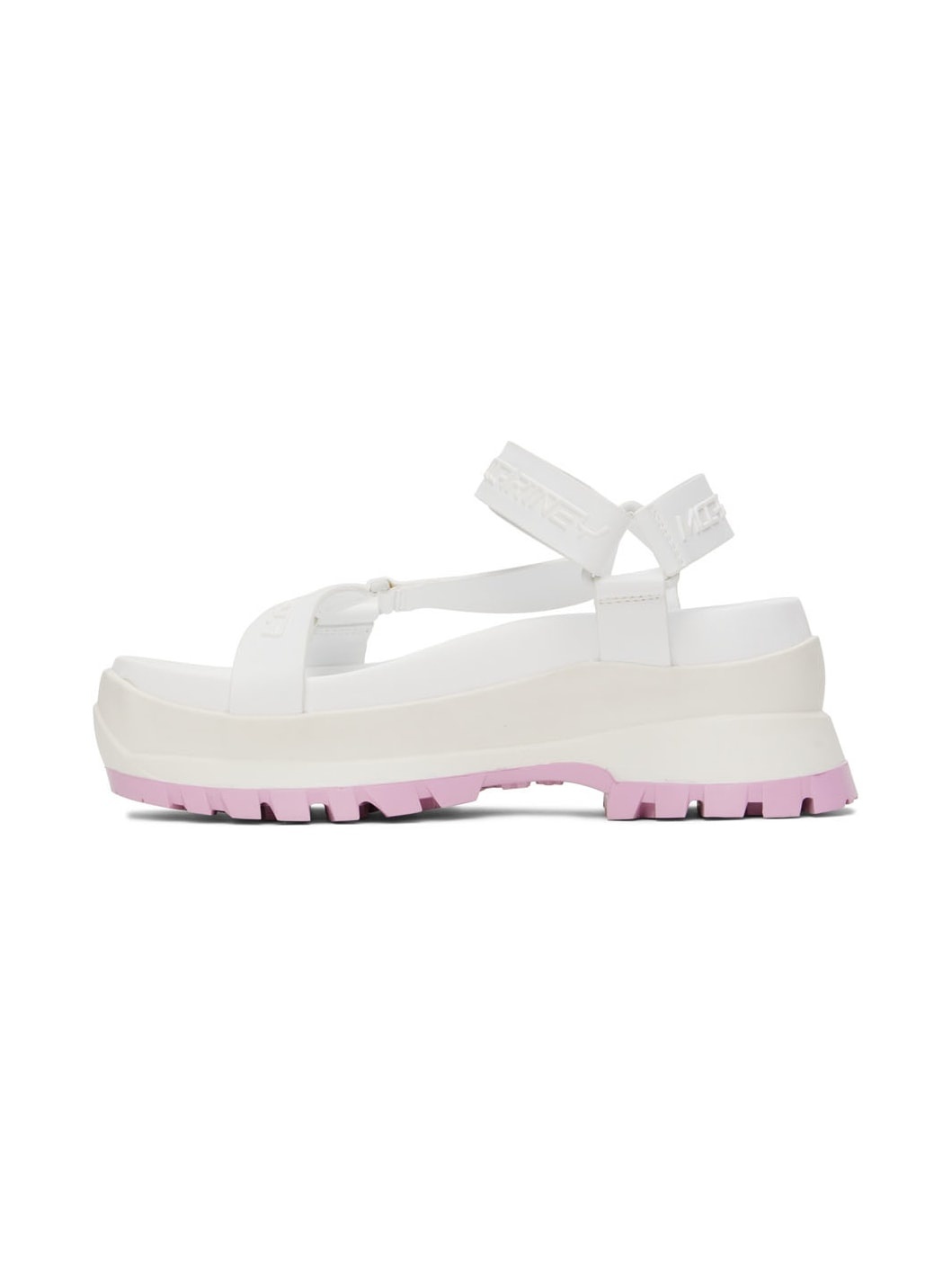 White Trace Sandals - 3