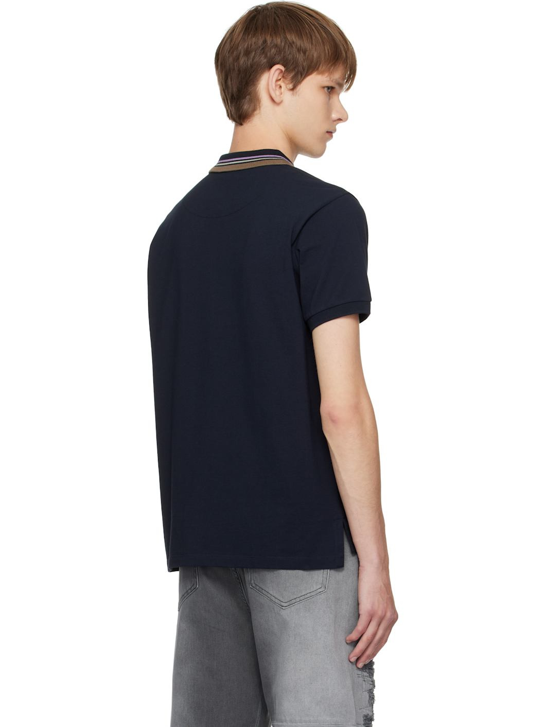 Navy Classic Polo - 3