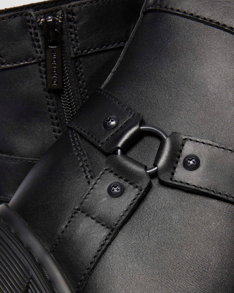 SPENCE HARNESS SENDAL LEATHER HEELED CHELSEA BOOTS 4