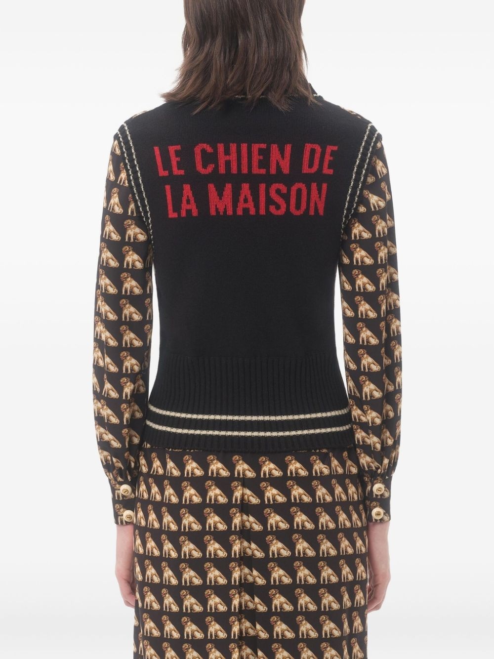 Petit Charles jacquard vest - 7