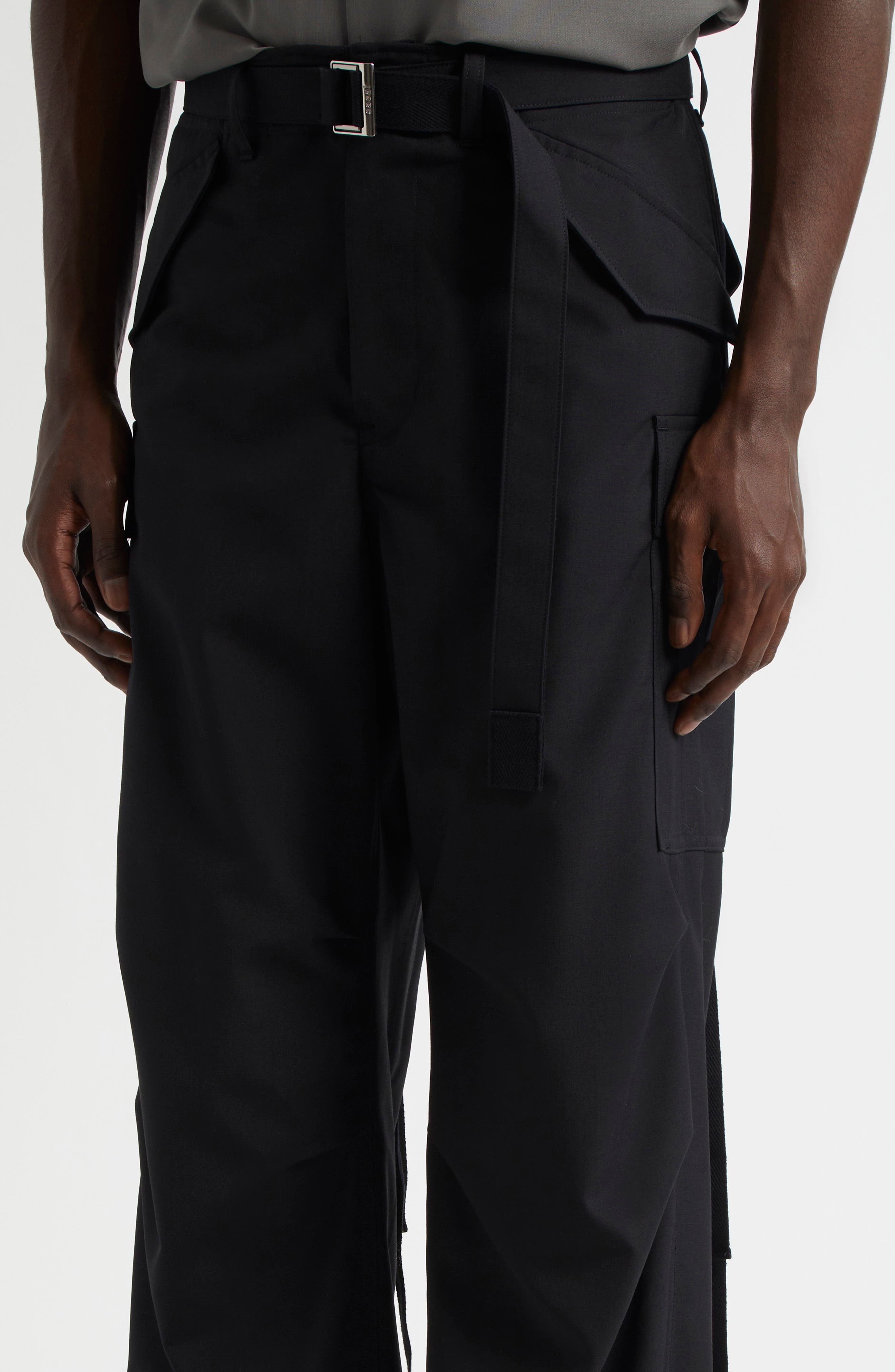 Sacai Cargo Pants in Black 001 at Nordstrom - 5