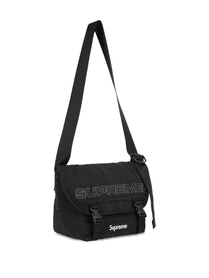 Supreme denim "Black" shoulder bag outlook