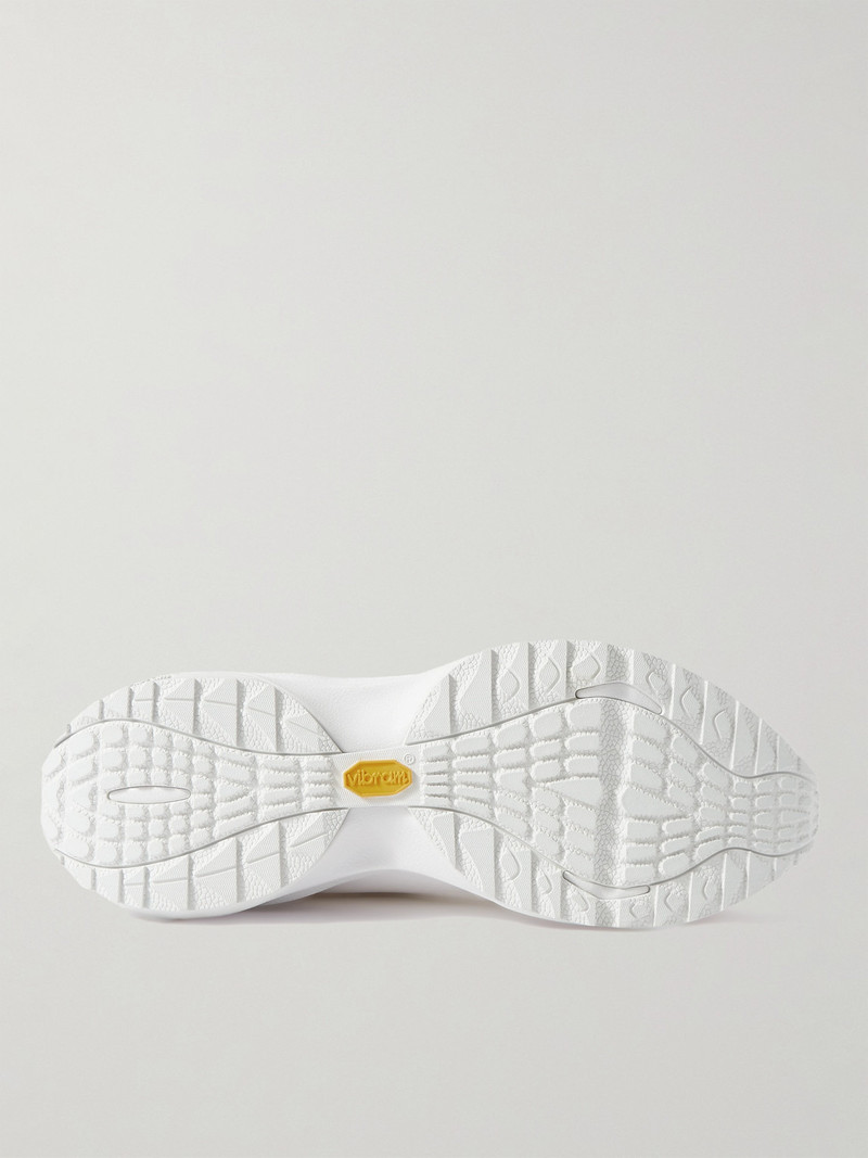 Somerled Rubber-Trimmed Stretch-Knit Sneakers 3