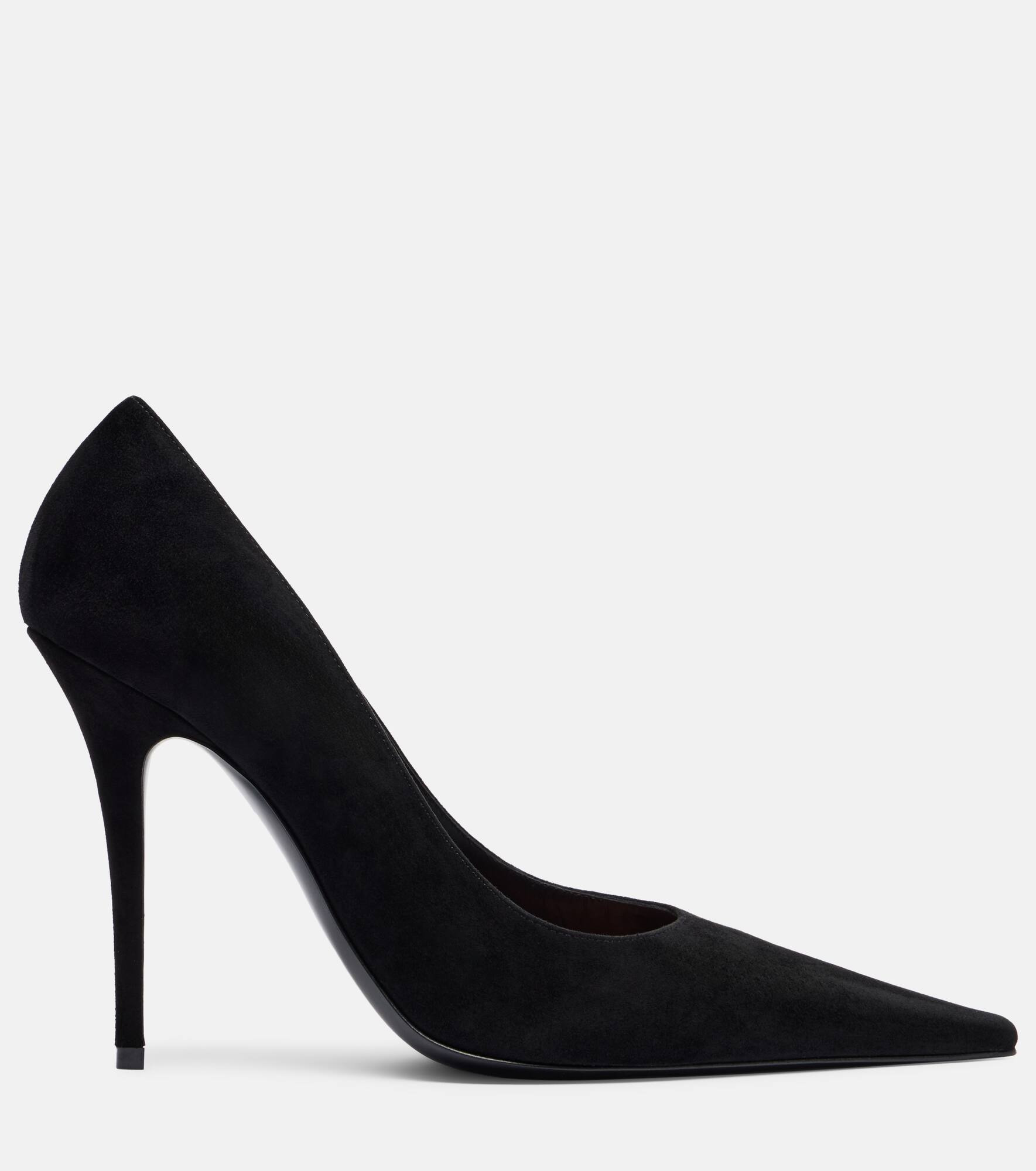 Barbara 105 suede pumps - 4