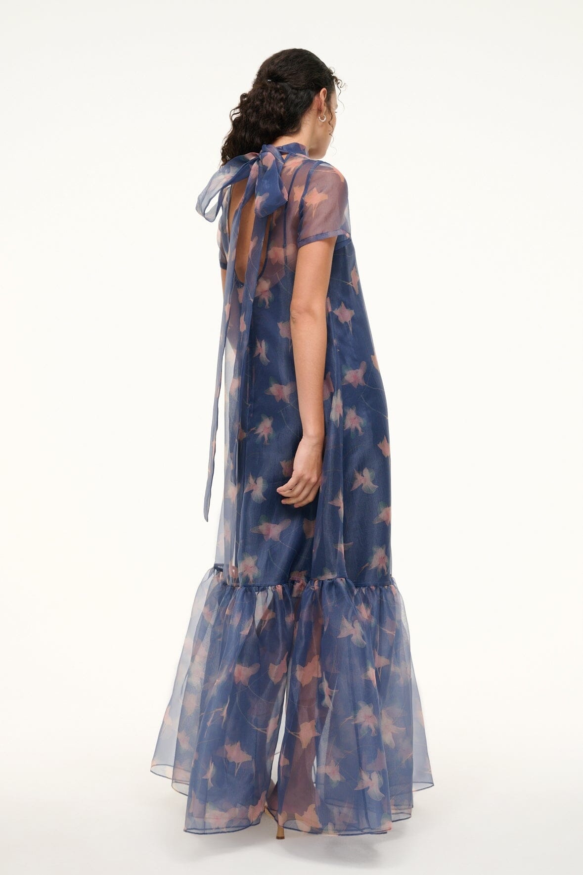 STAUD CALLUNA DRESS BOTANICAL NAVY - 3