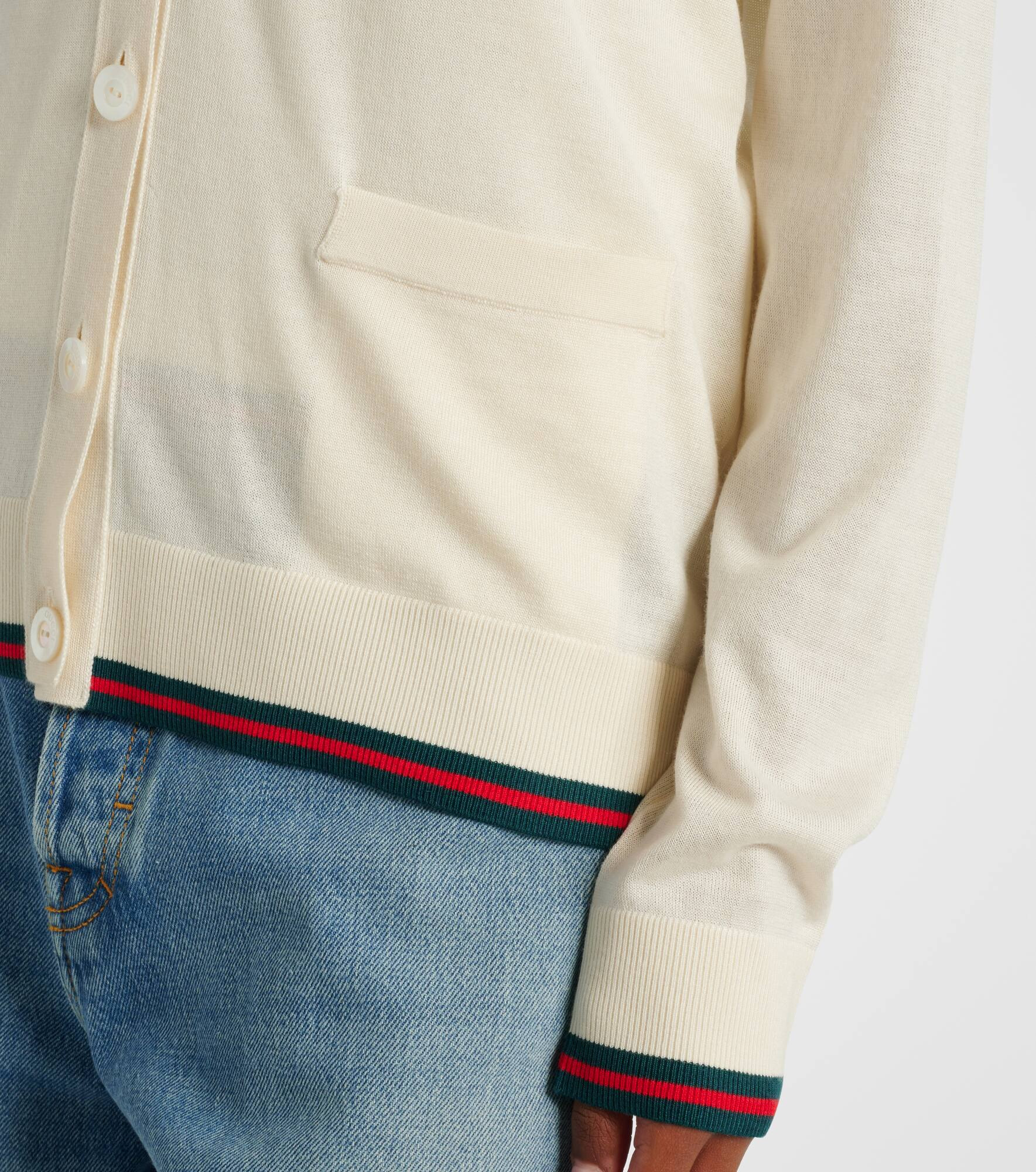 Cashmere and silk cardigan - 5