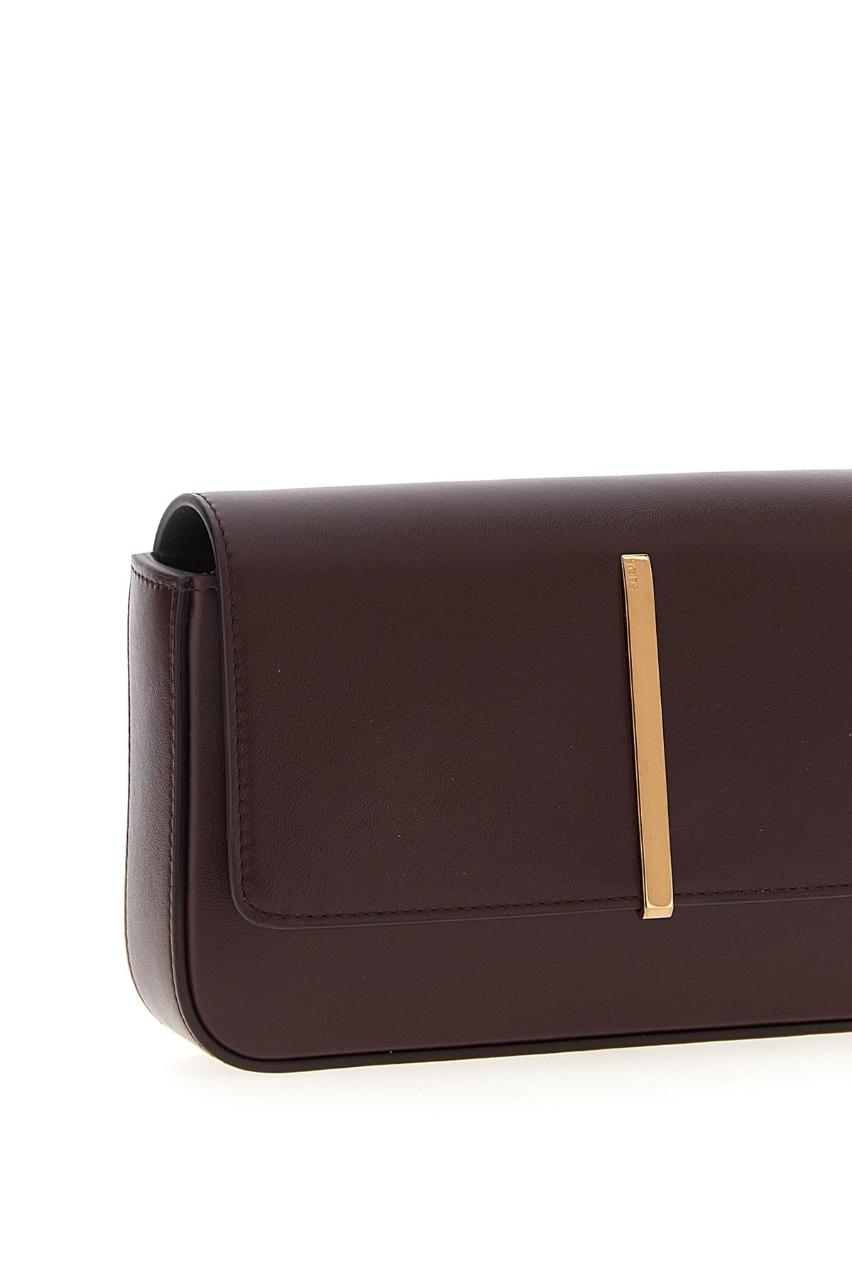 Mini leather shoulder strap - 3