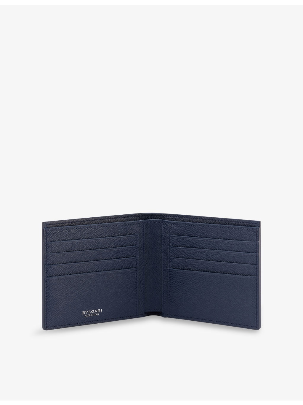Logo-Plaque Leather Bi-Fold Wallet - 2