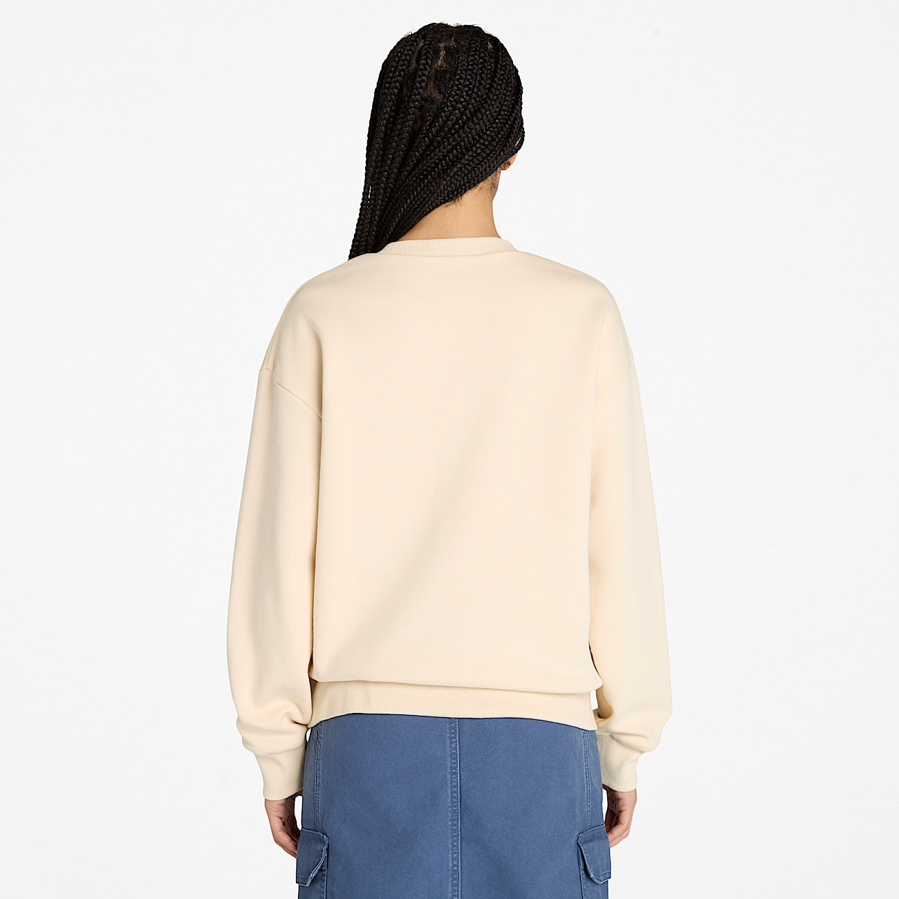 Women's Brushed Back Crewneck Sweatshirt - 5
