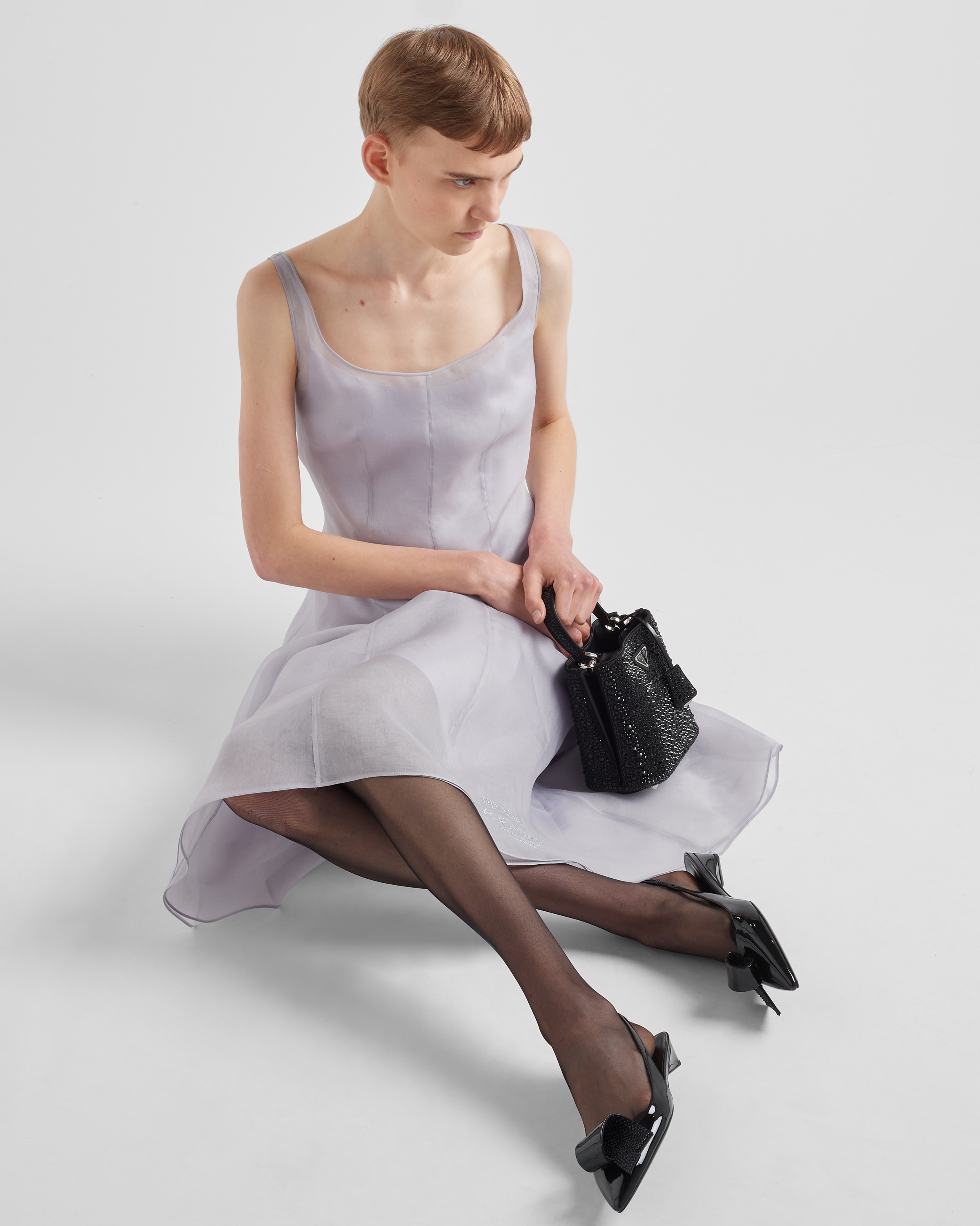 Patent leather slingback pumps - 3