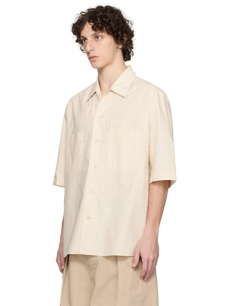 Lemaire Off-White 'Convertible' Shirt outlook