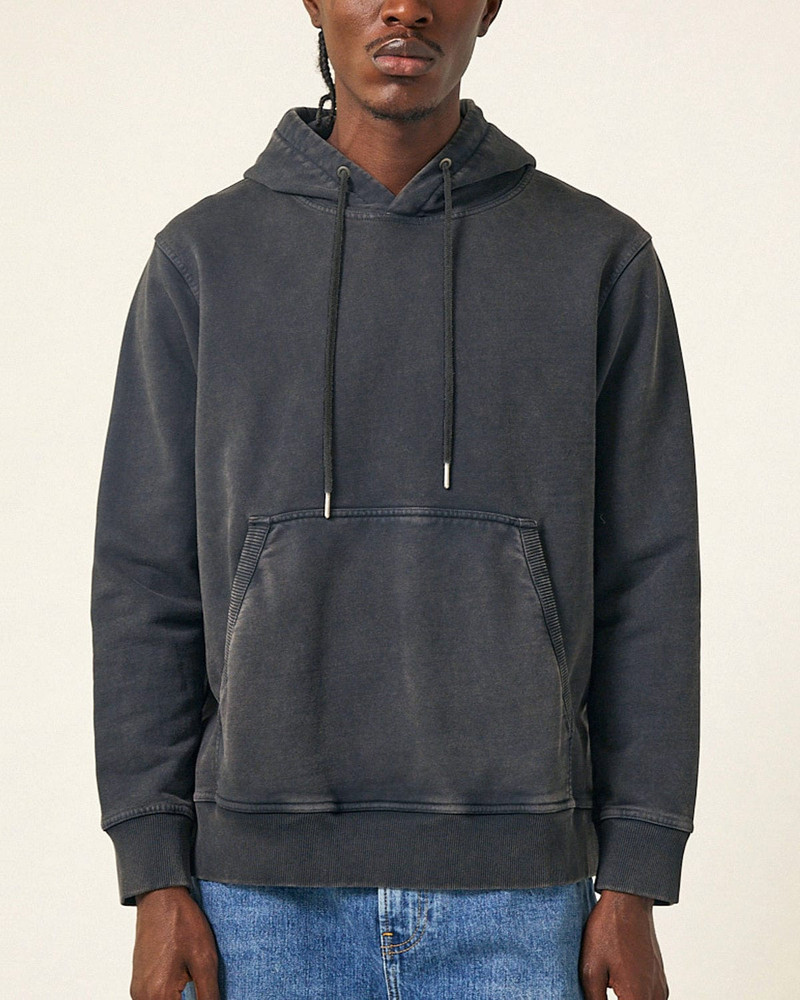 Corridor FRENCH TERRY HOODIE - WASHED BLACK outlook