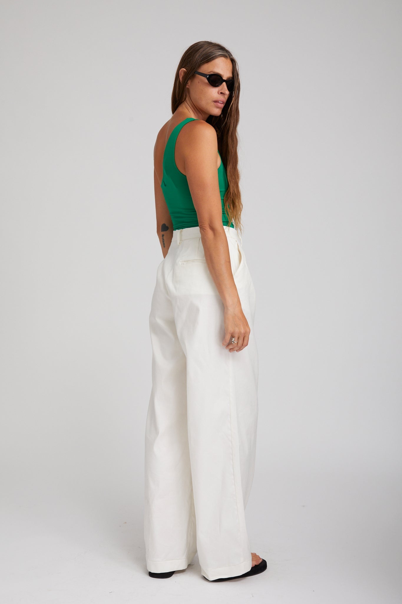 EVERGREEN CITY ONE SHOULDER TOP - 5