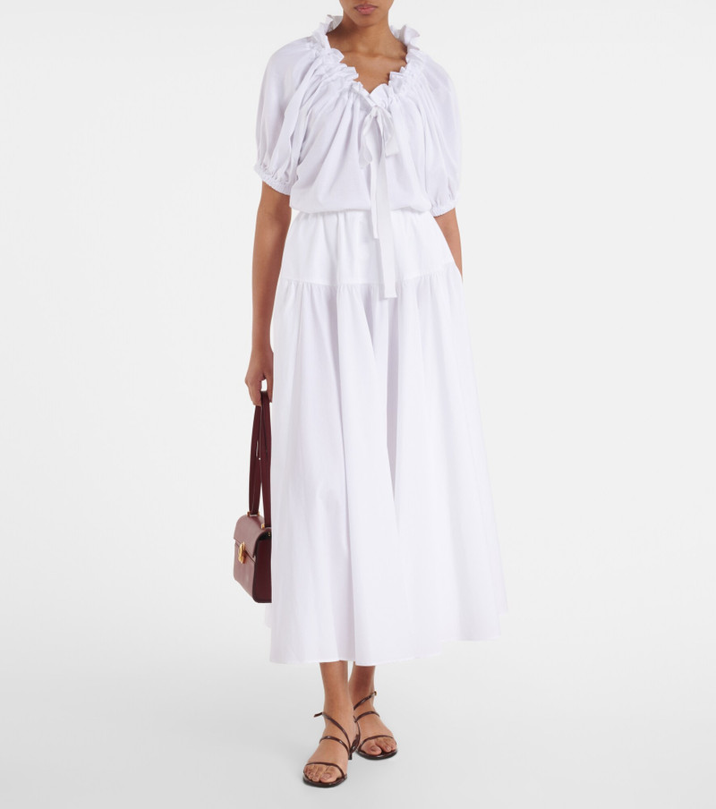 PATOU Cotton jersey top outlook