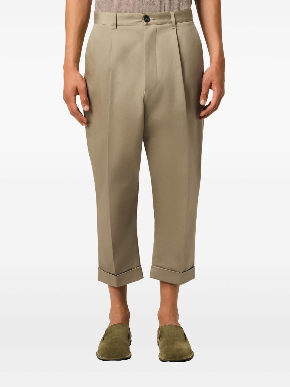 tapered-leg trousers - 5