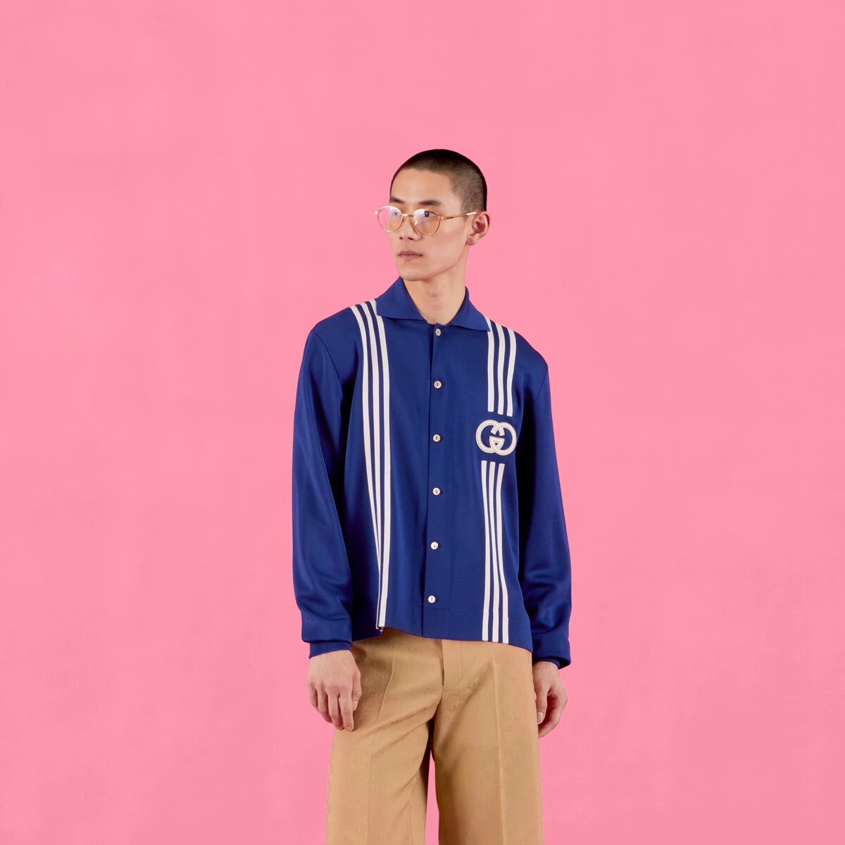 adidas x Gucci viscose shirt - 7