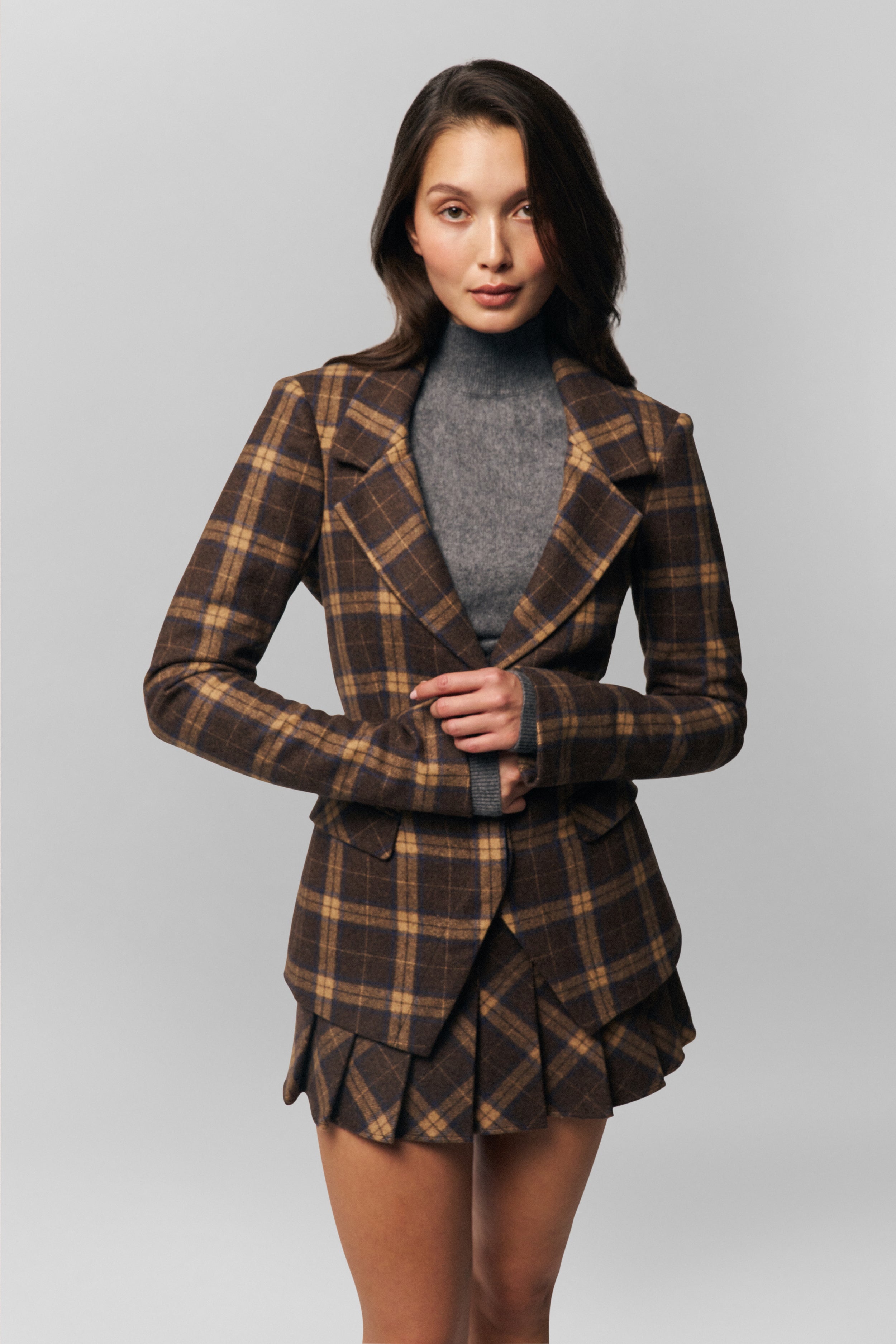 COOPER TARTAN BLAZER - 1