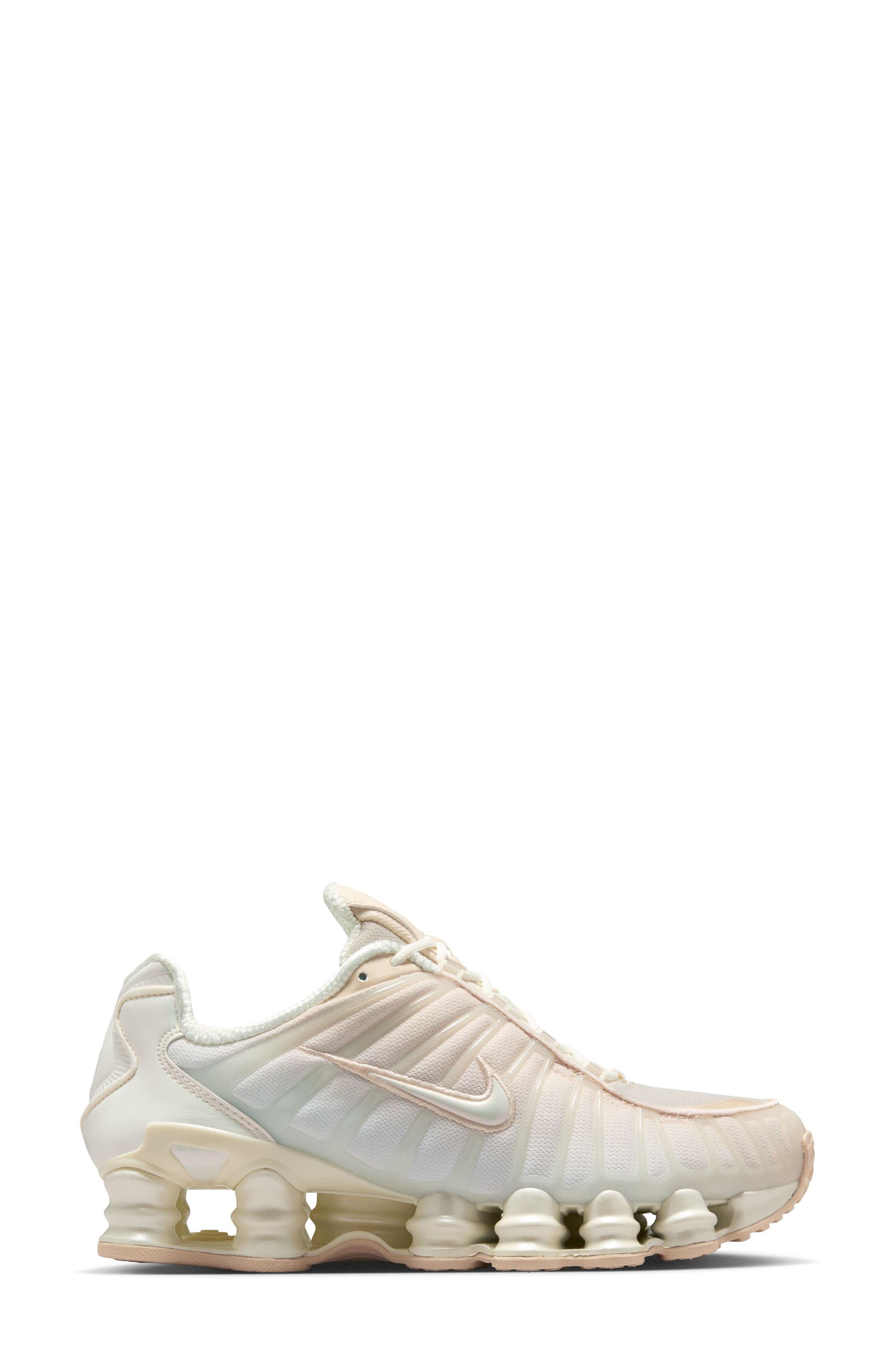 Nike Shox TL Sneaker in Pearl White/Soft Pearl/Pink at Nordstrom - 2