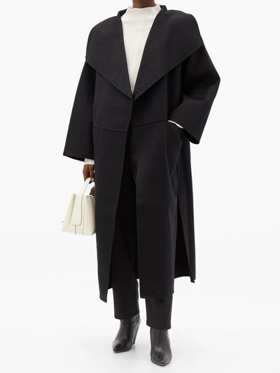 Totême Annecy double-faced wool-blend coat outlook