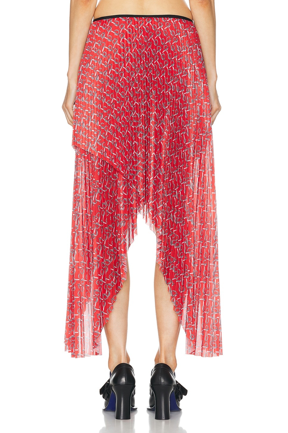Pleated Midi Skirt - 3