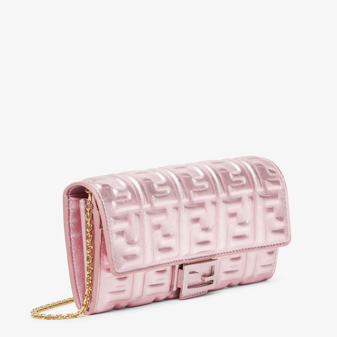 Baguette Continental Wallet With Chain - 2