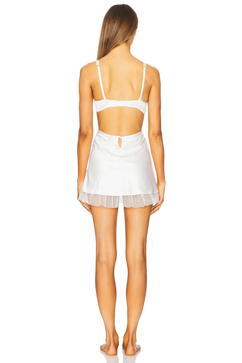 For Love & Lemons Blushing Blooms Mini Slip outlook