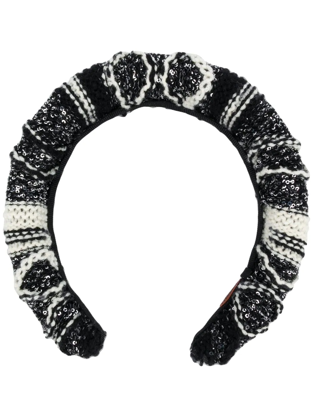 jacquard headband  - 1